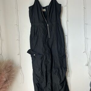 Black Sleeveless Jumpsuit